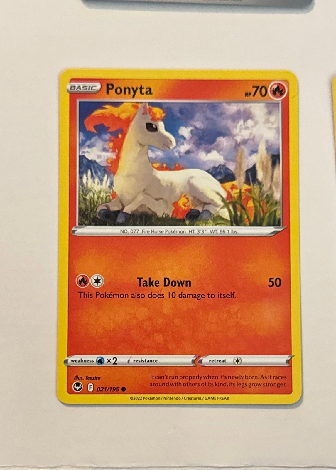 Ponyta - Silver Tempest #021/195
