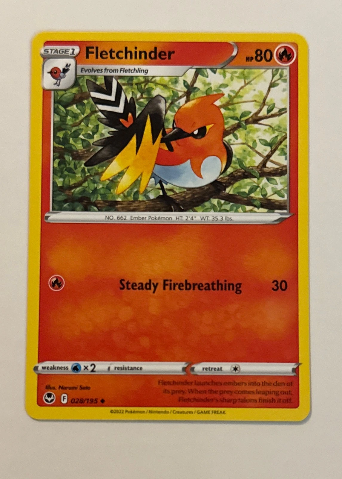 Fletchinder - Scarlet & Violet #028/195
