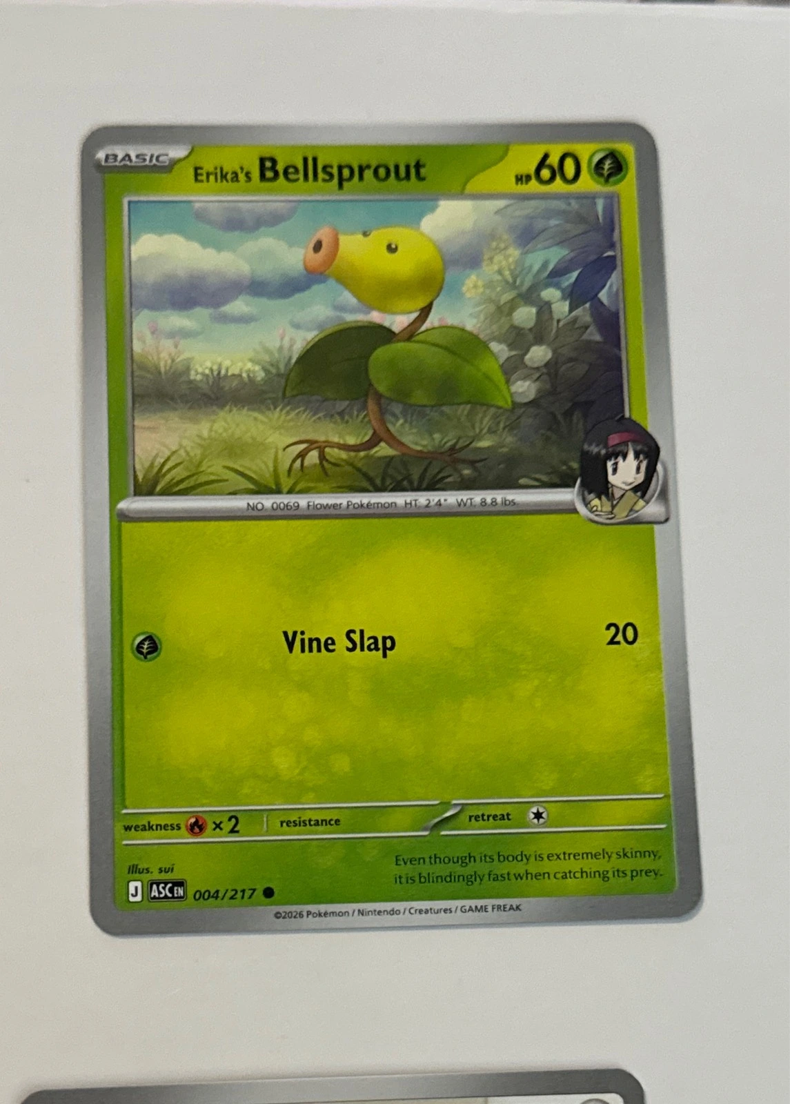 Erika's Bellsprout - Stellar Crown #004/217