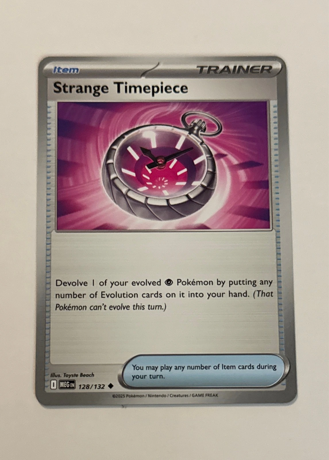 Strange Timepiece - Pokémon TCG: Scarlet & Violet—Prismatic Evolutions #128/132