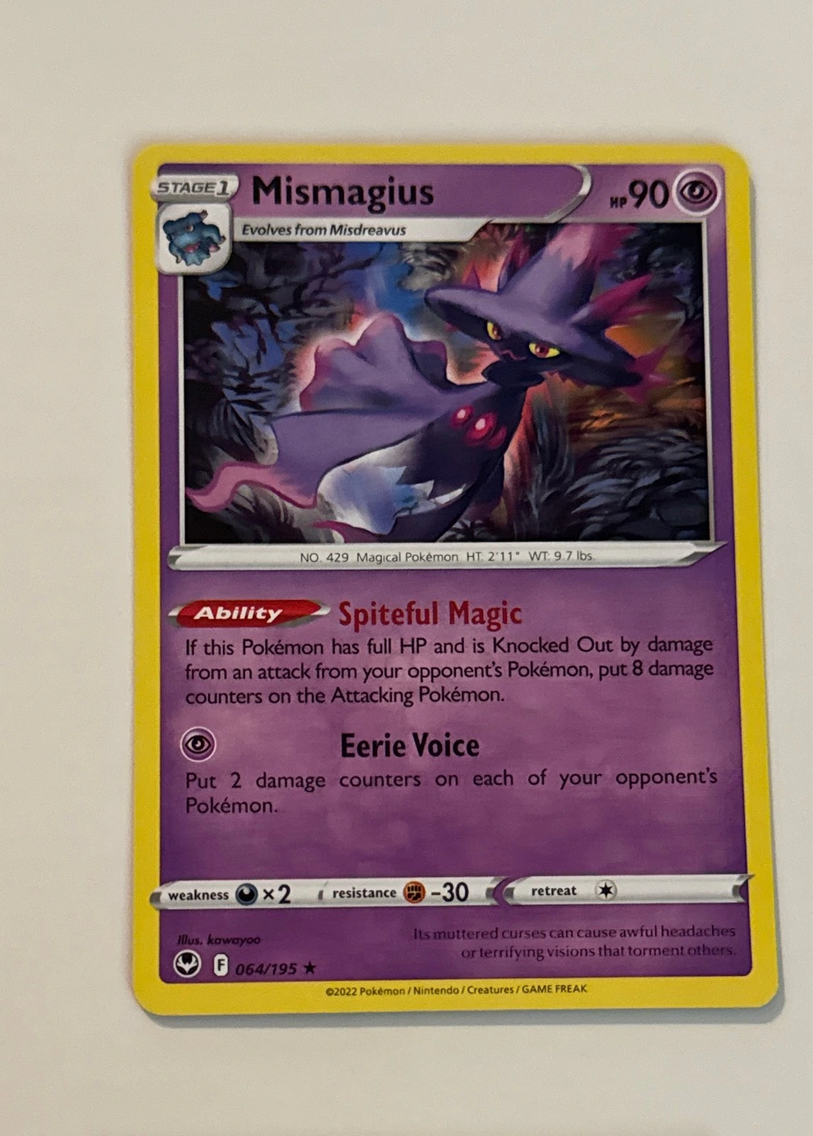 Mismagius - Silver Tempest #064/195