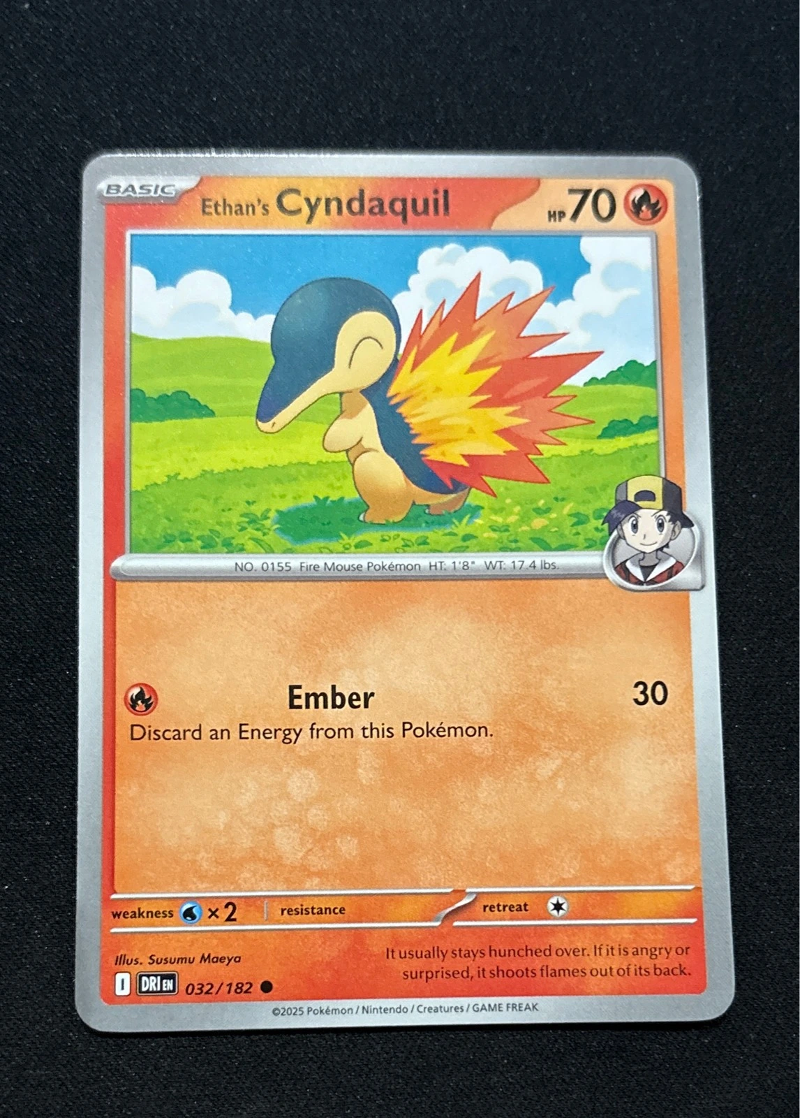 Ethan's Cyndaquil - Destined Rivals #032/182