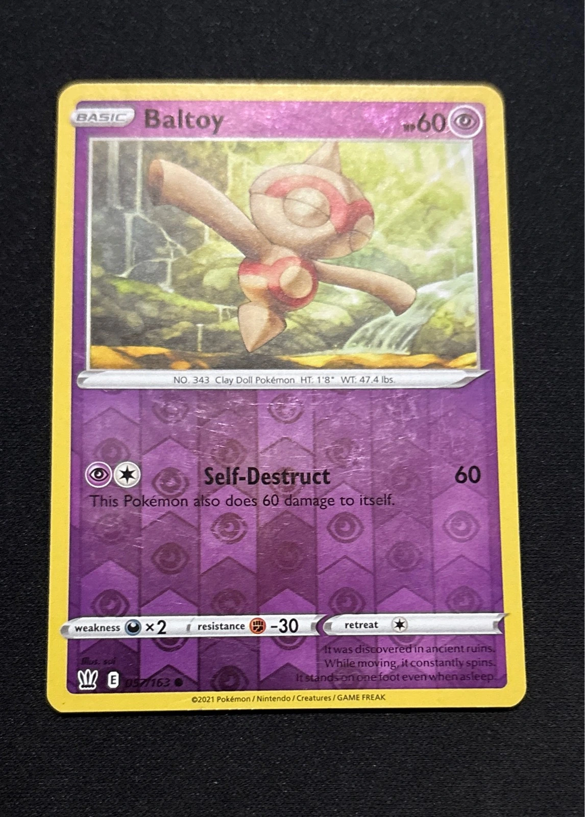 Baltoy - Battle Styles #057/163