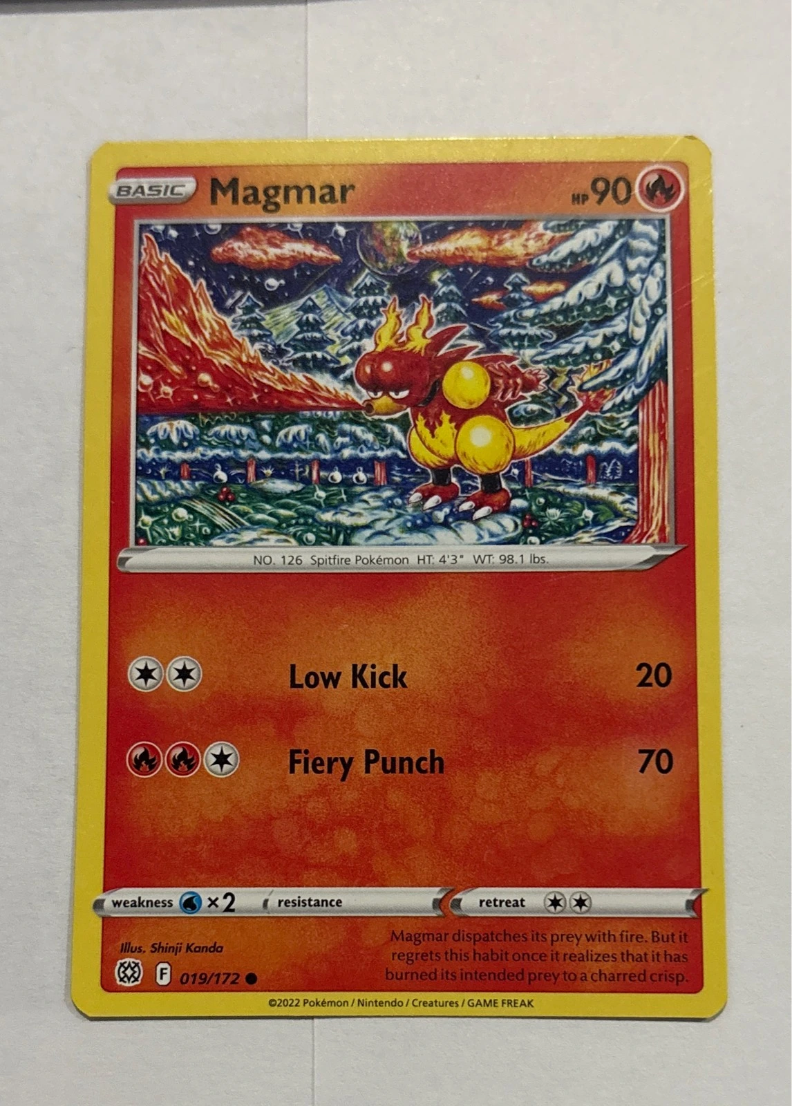 Magmar - Brilliant Stars #019/172