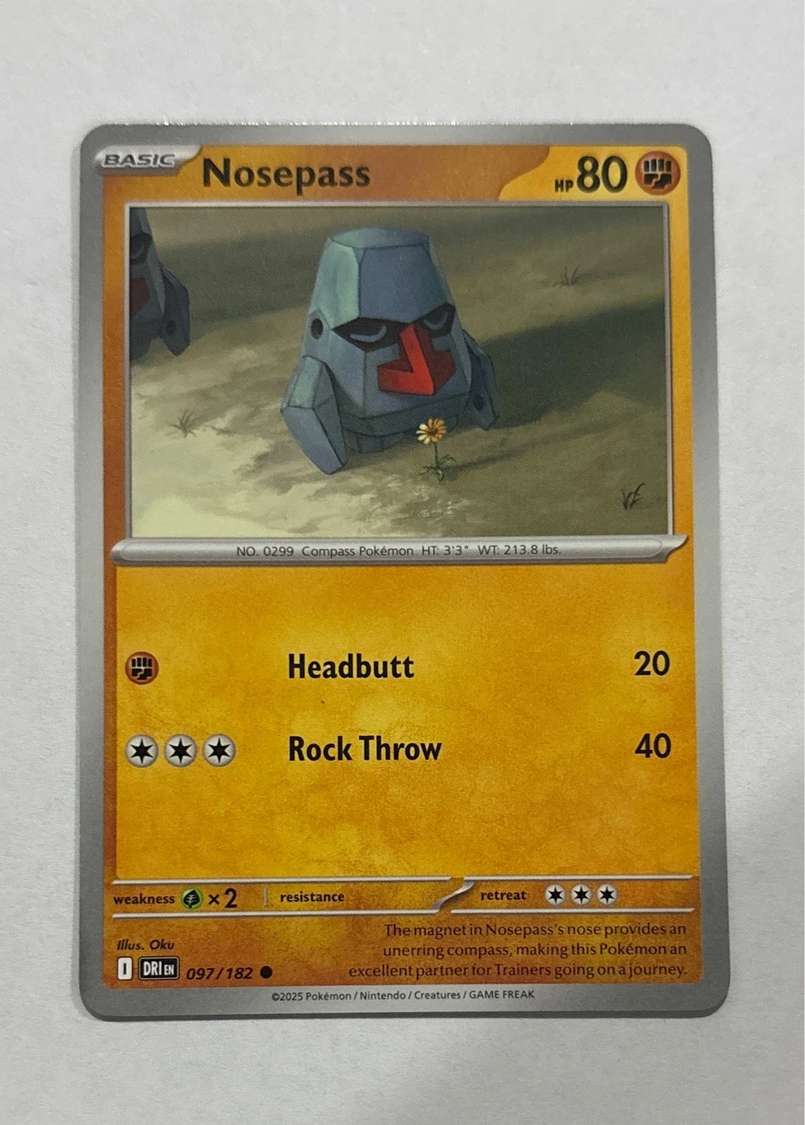 Nosepass - Destined Rivals #097/182