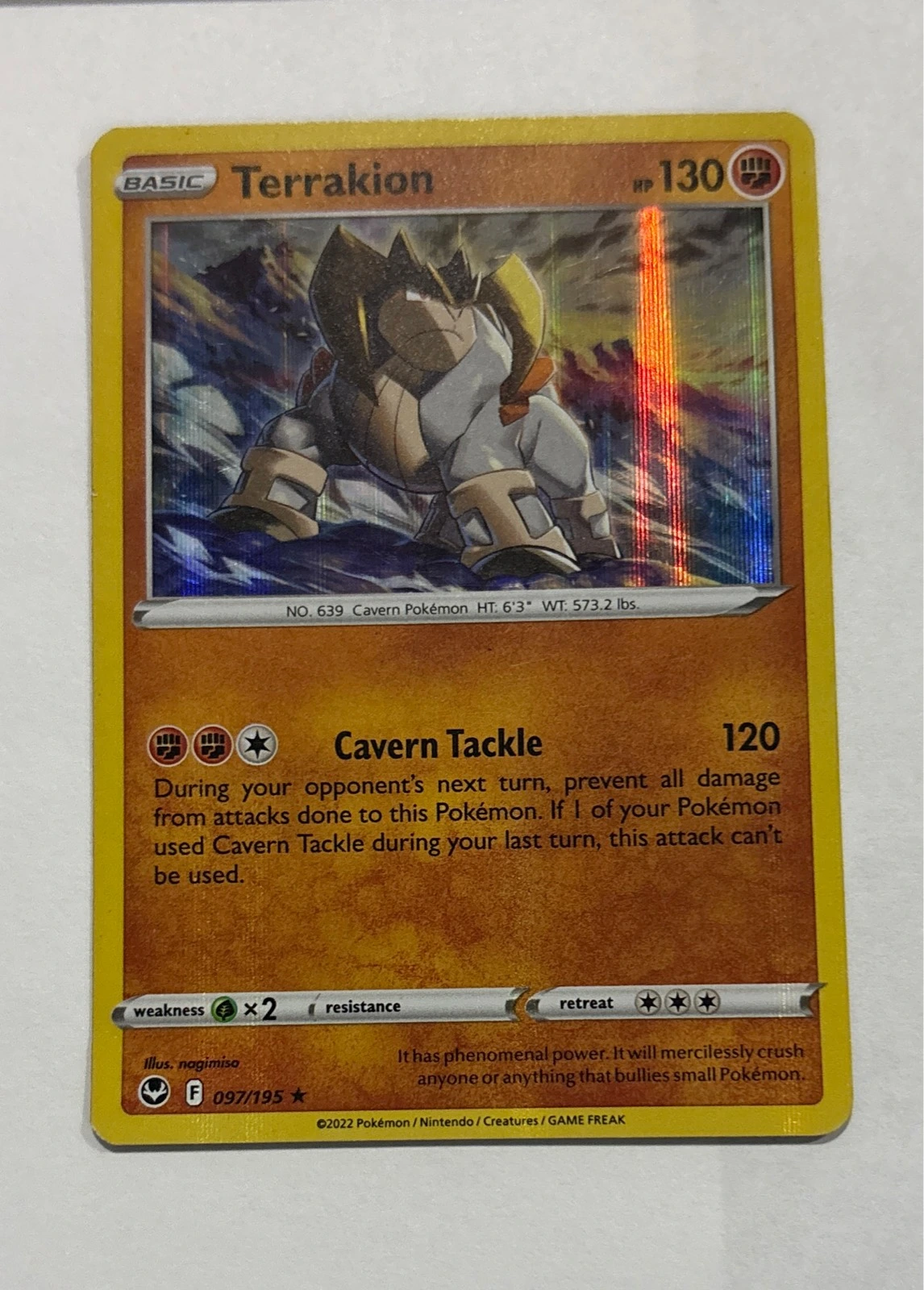 Terrakion - Silver Tempest #097/195