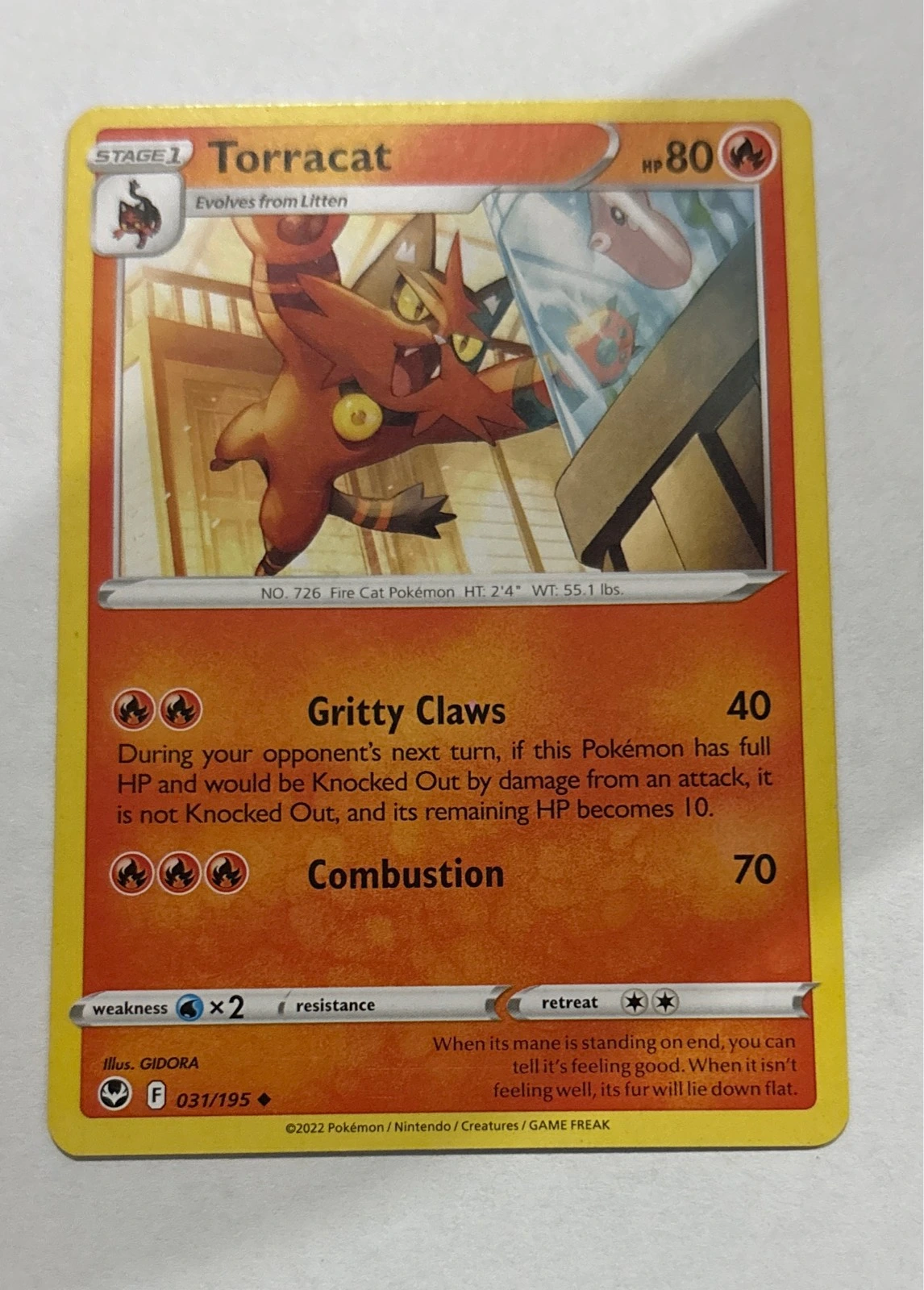 Torracat - Silver Tempest #031/195