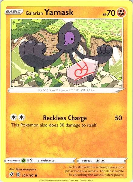 Galarian Yamask - Rebel Clash #101/192