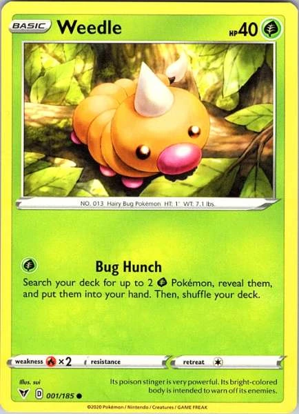 Weedle - Vivid Voltage #001/185