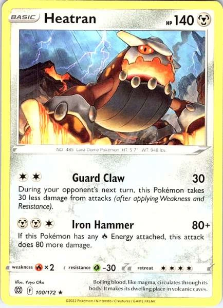 Heatran - Brilliant Stars #100/172
