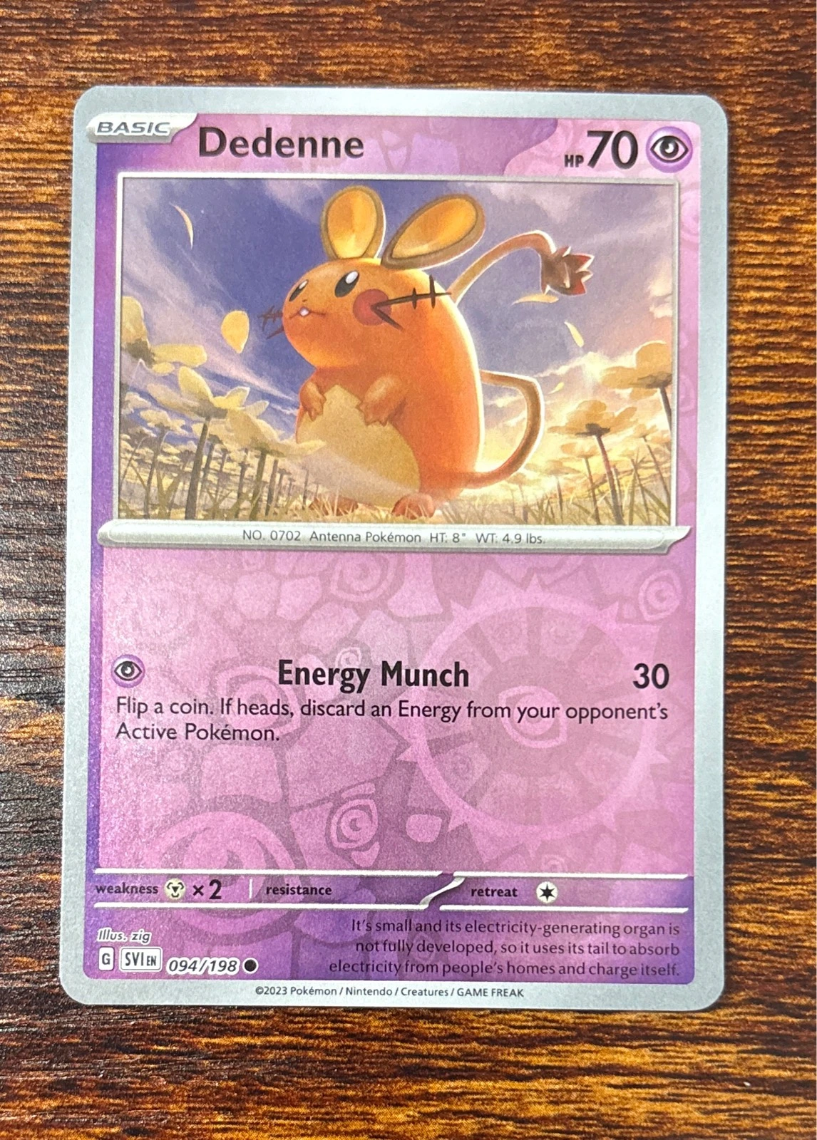 Dedenne - Scarlet & Violet #094/198