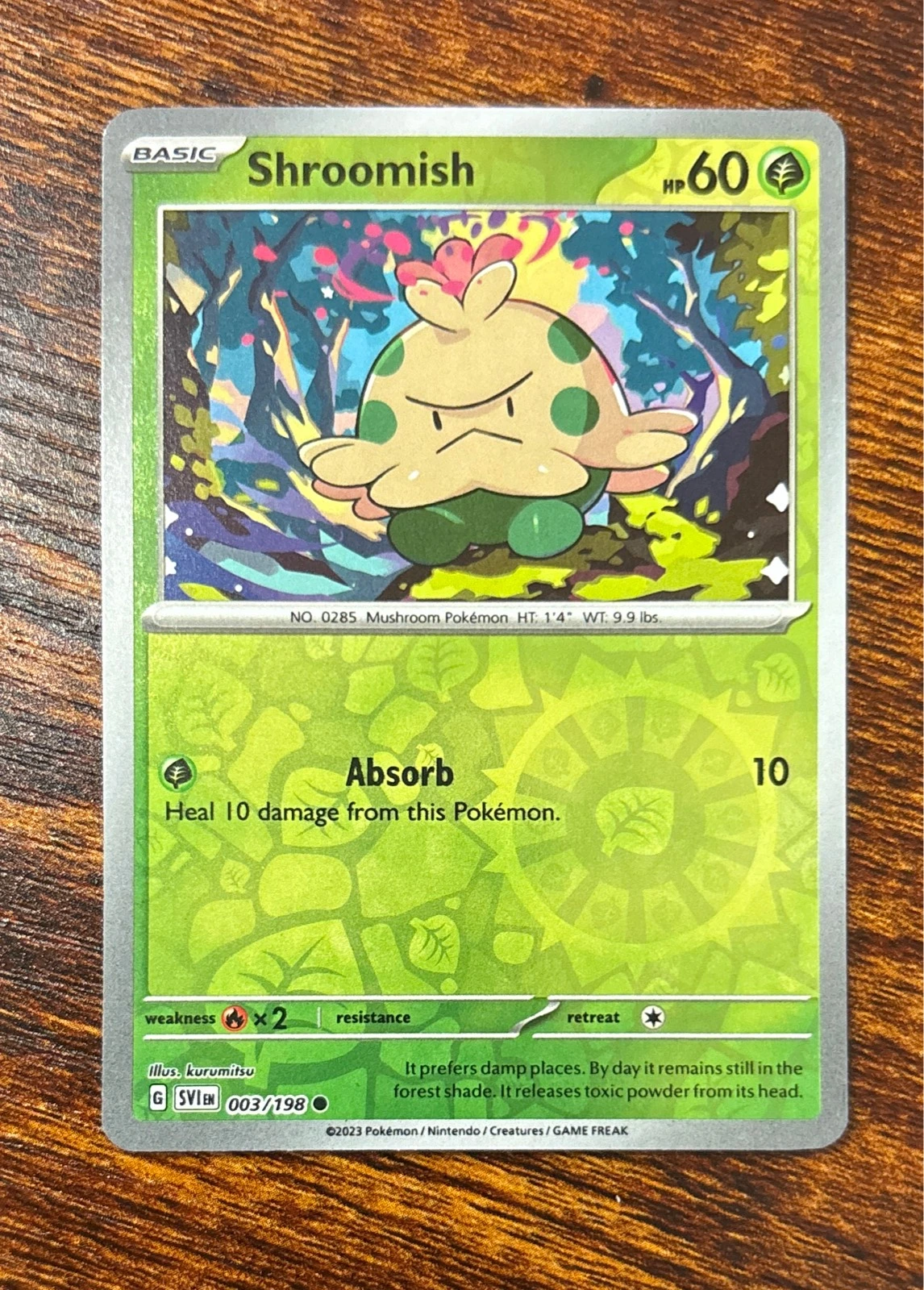 Shroomish - Scarlet & Violet #003/198