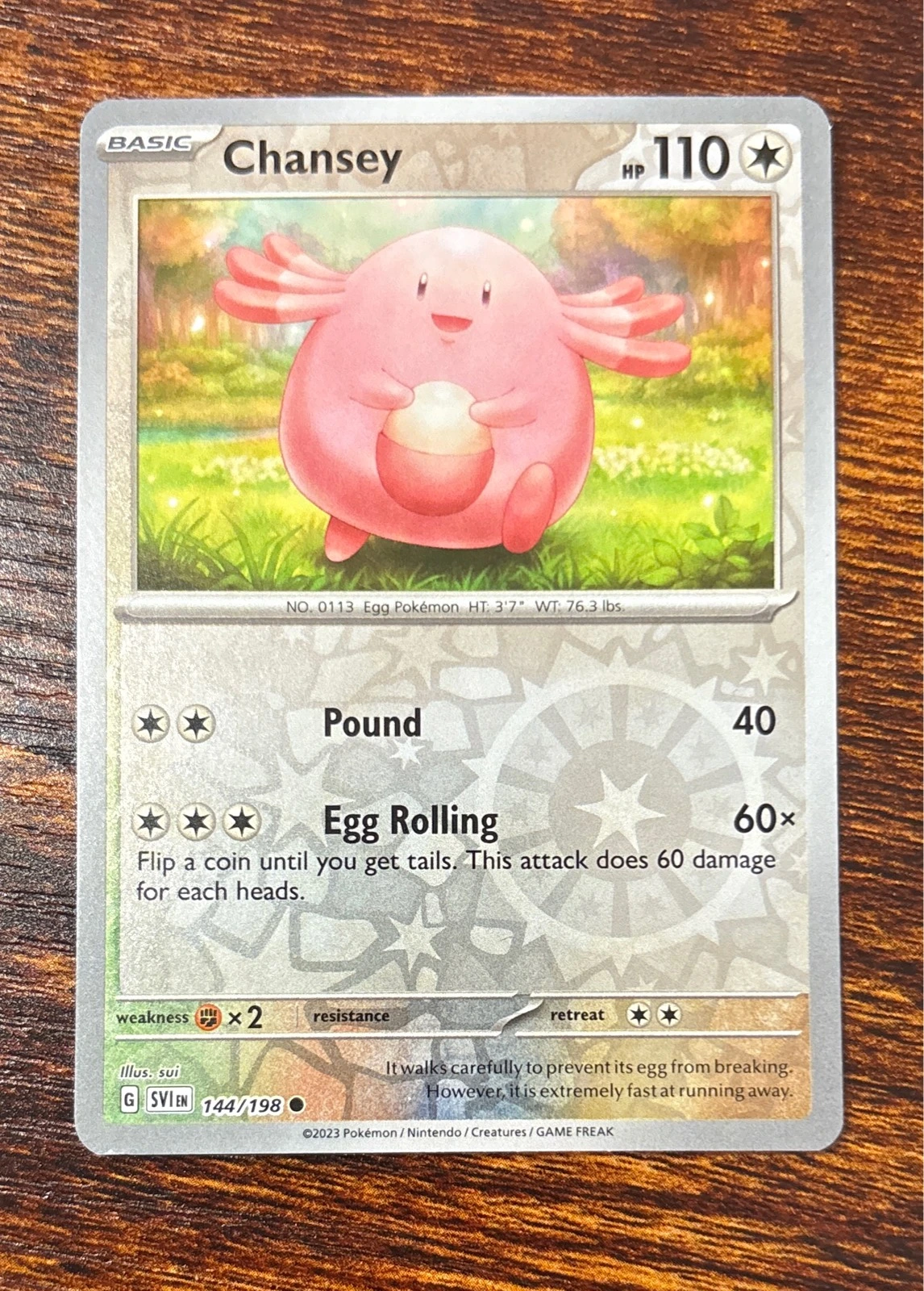 Chansey - Scarlet & Violet #144/198