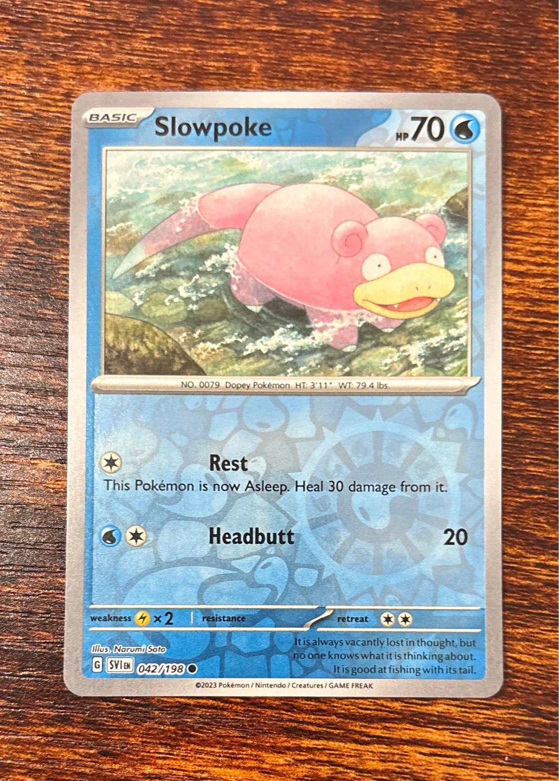 Slowpoke - Scarlet & Violet #042/198