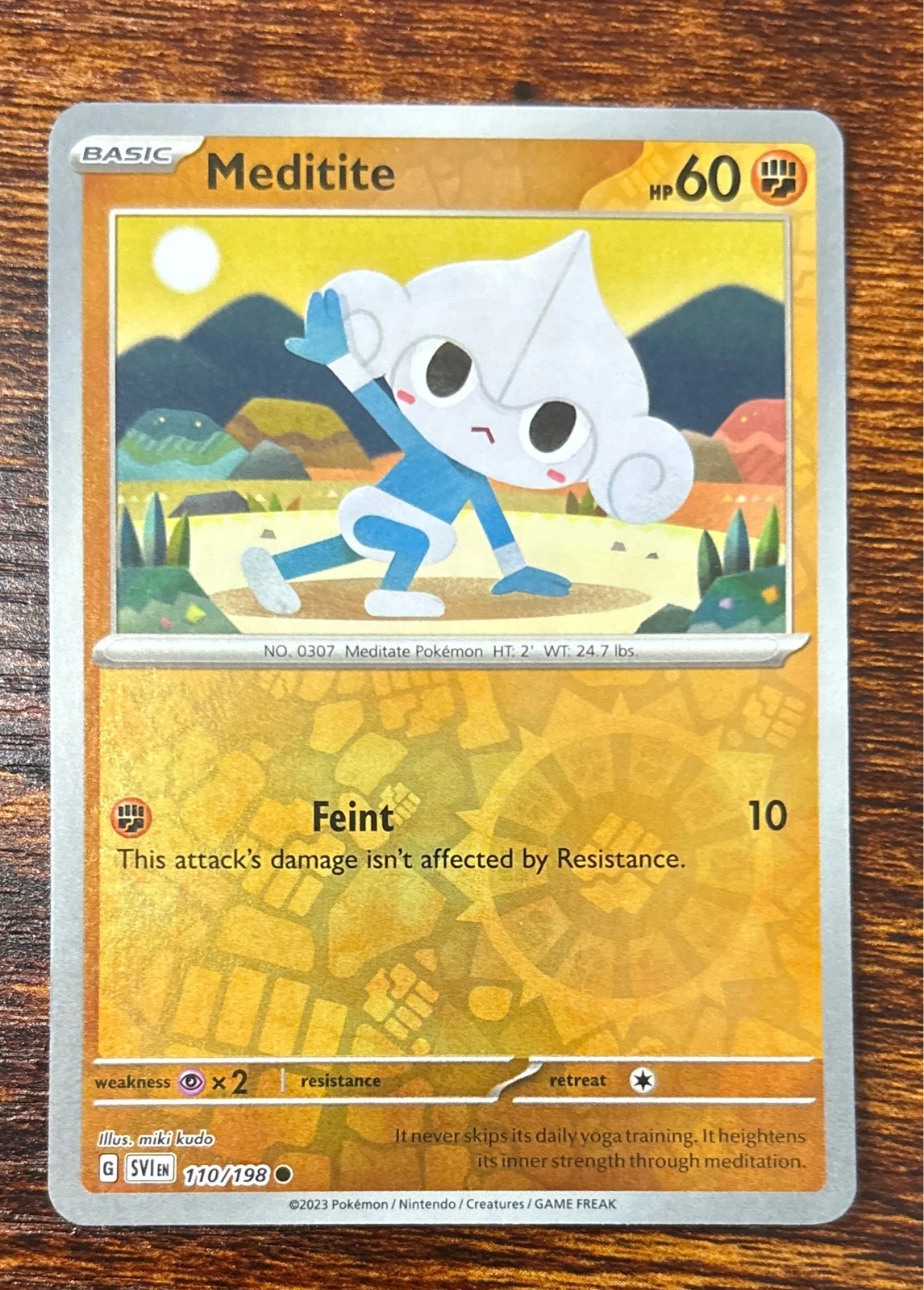 Meditite - Scarlet & Violet #110/198