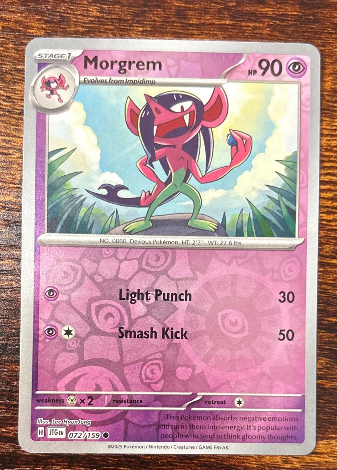 Morgrem - Prismatic Evolutions #072/159