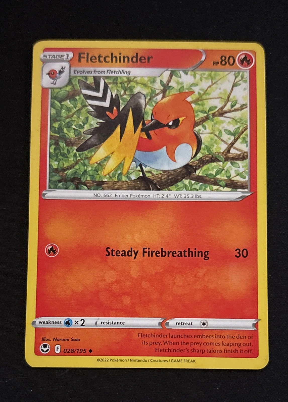 Fletchinder - Silver Tempest #028/195