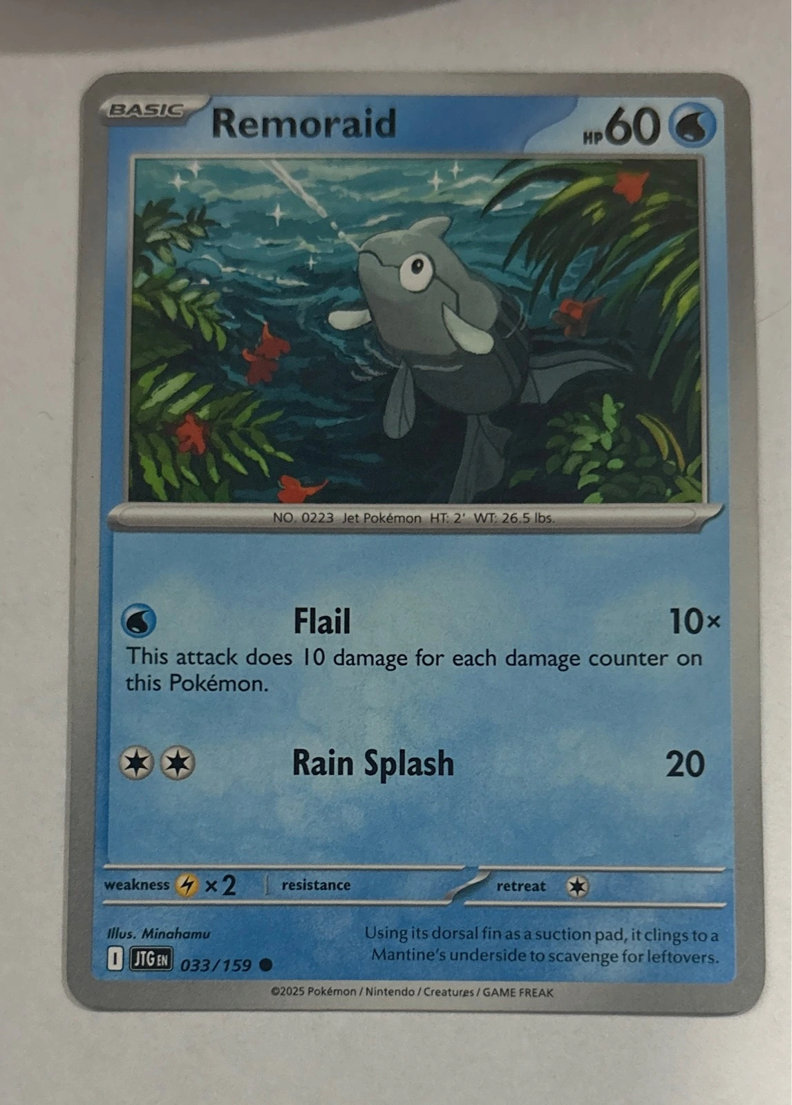 Remoraid - Surging Sparks #033/159
