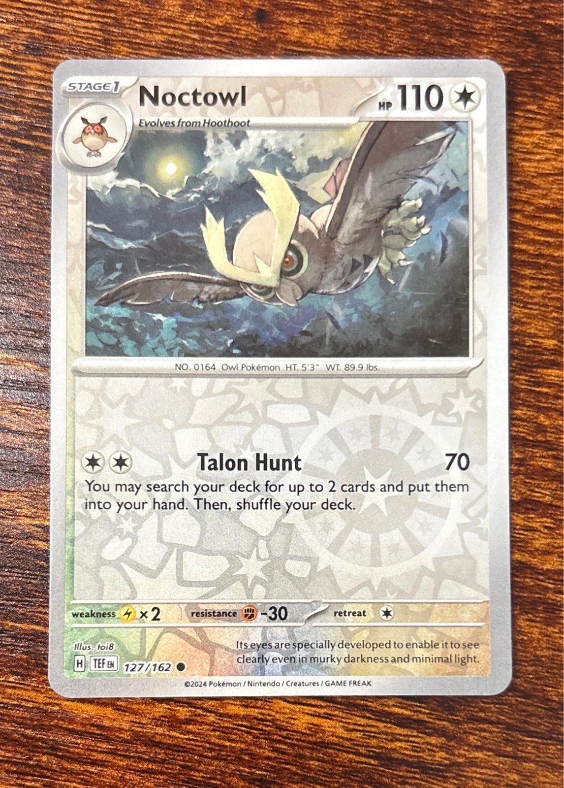 Noctowl - Temporal Forces #127/162