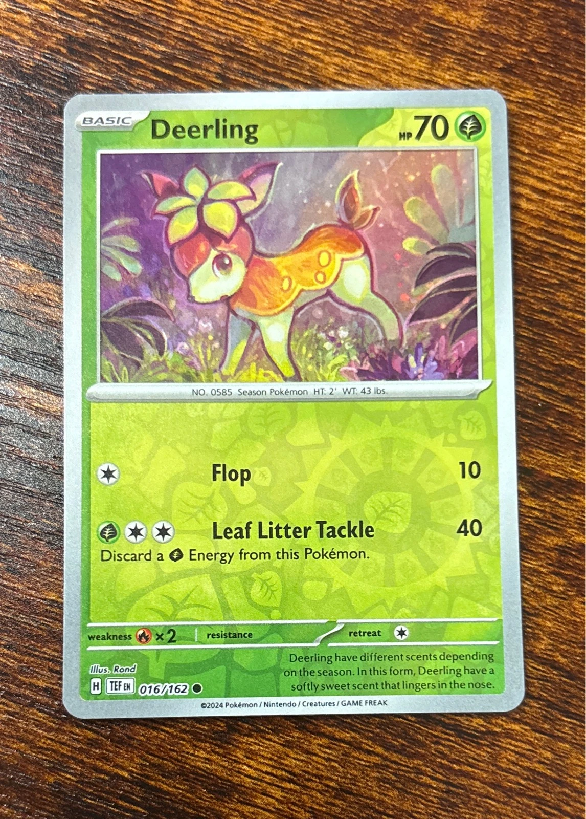 Deerling - Temporal Forces #016/162
