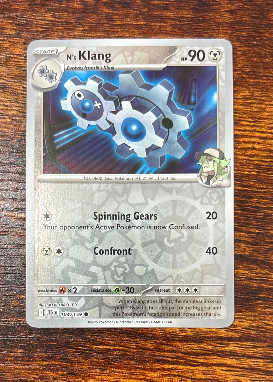 N's Klang - Pokémon #104/159