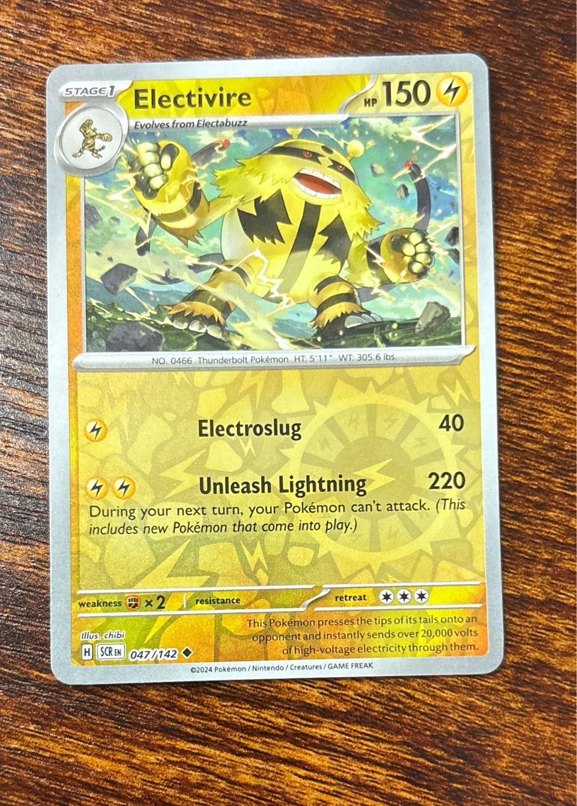 Electivire - Stellar Crown #047/142