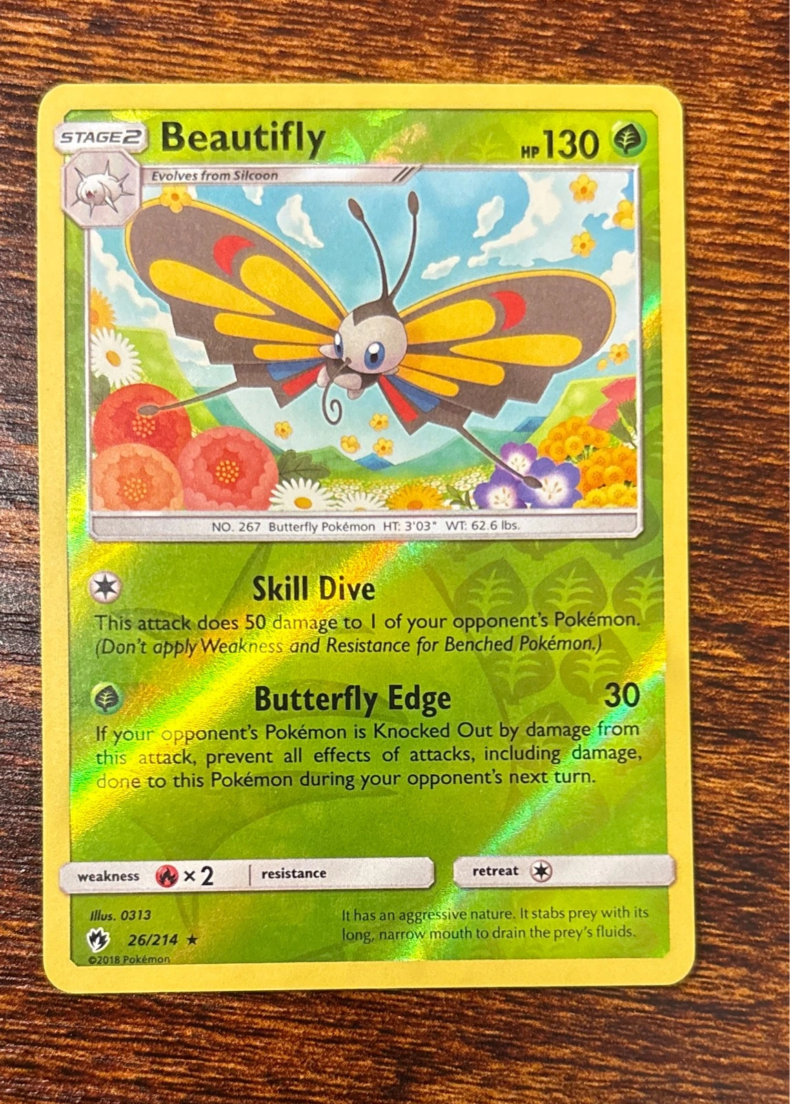 Beautifly - Lost Thunder #26/214
