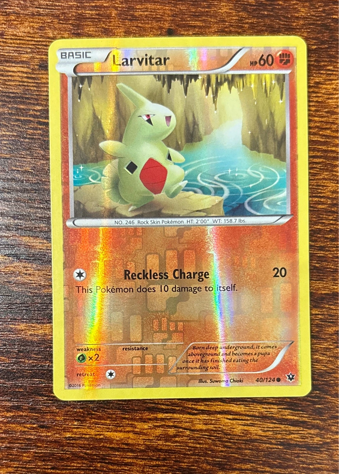 Larvitar - Fates Collide #40/124