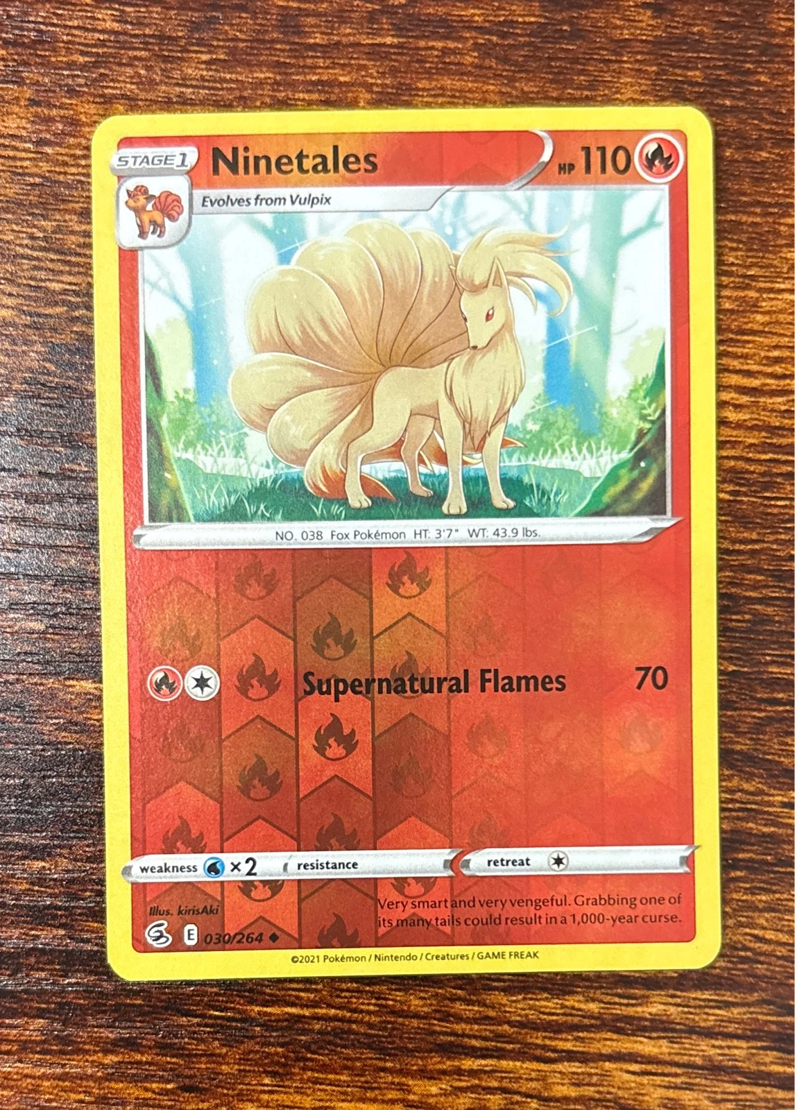 Ninetales - Fusion Strike #030/264