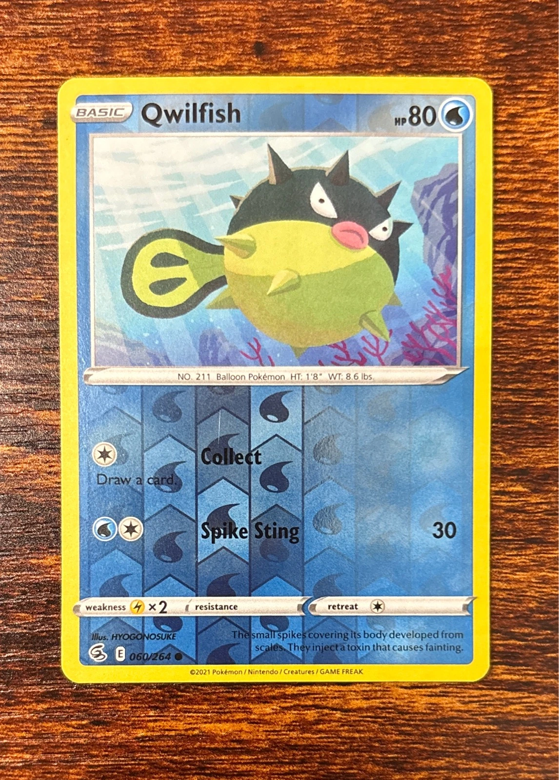 Qwilfish - Fusion Strike #060/264