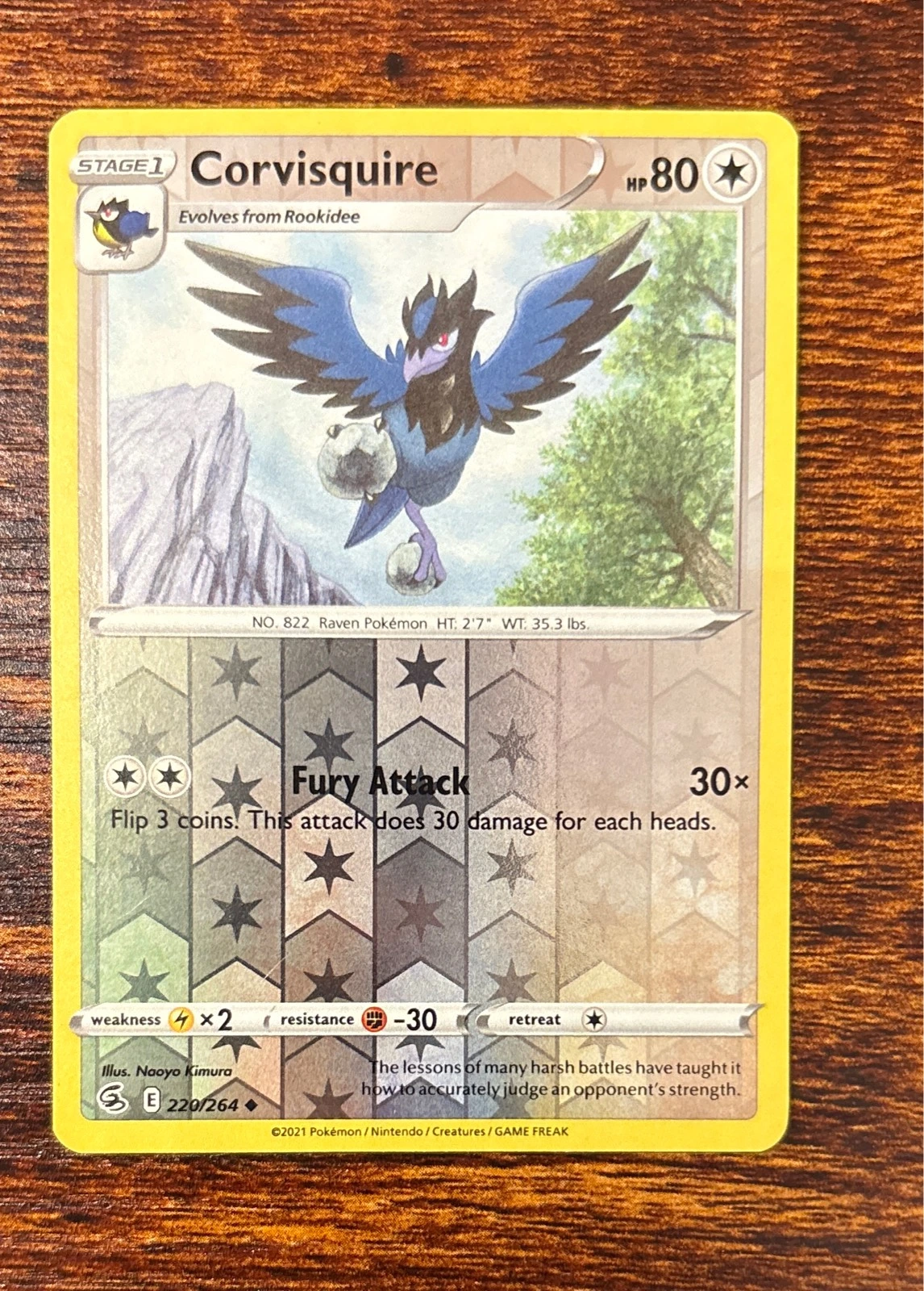 Corvisquire - Fusion Strike #220/264