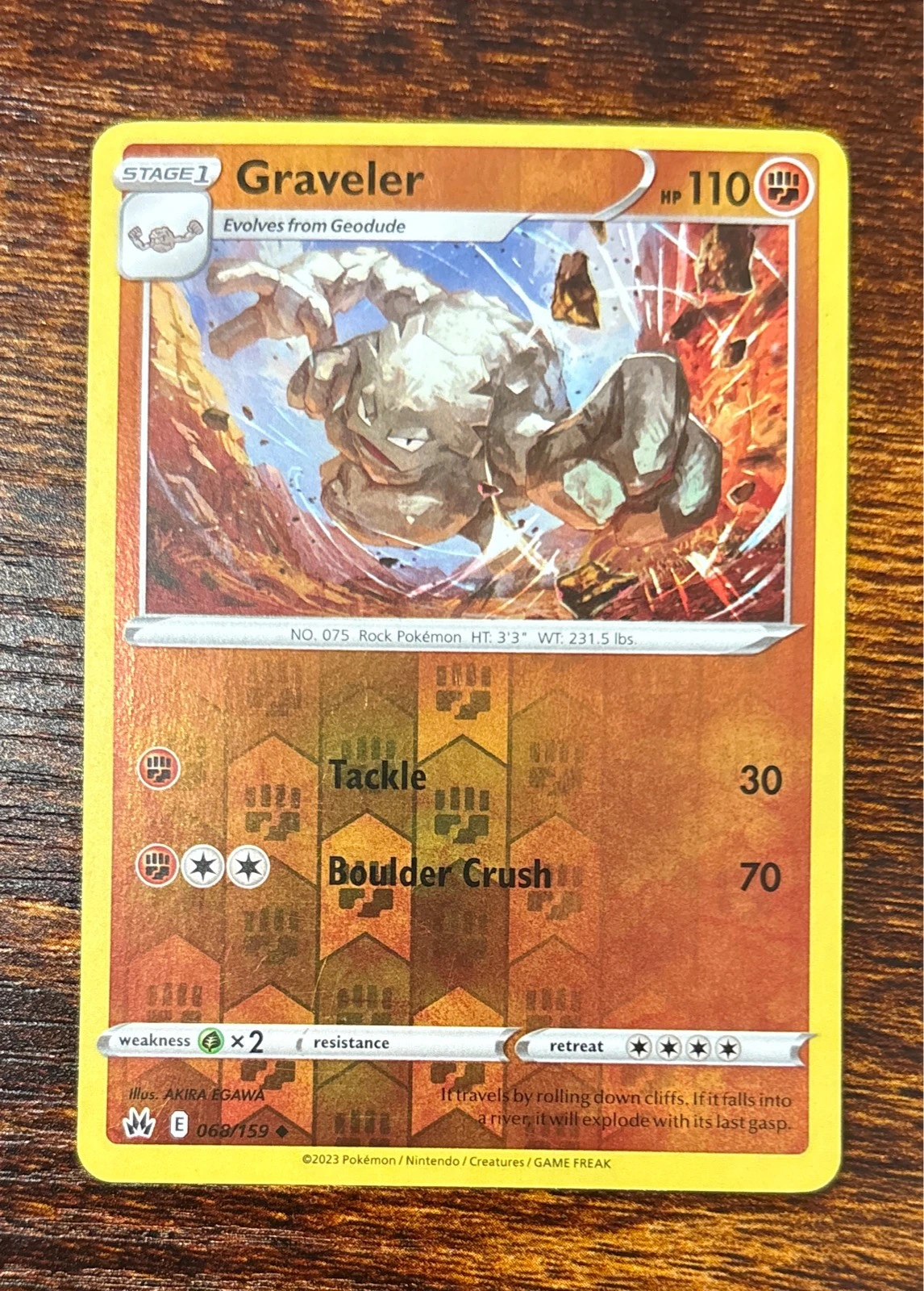 Graveler - Scarlet & Violet #068/159