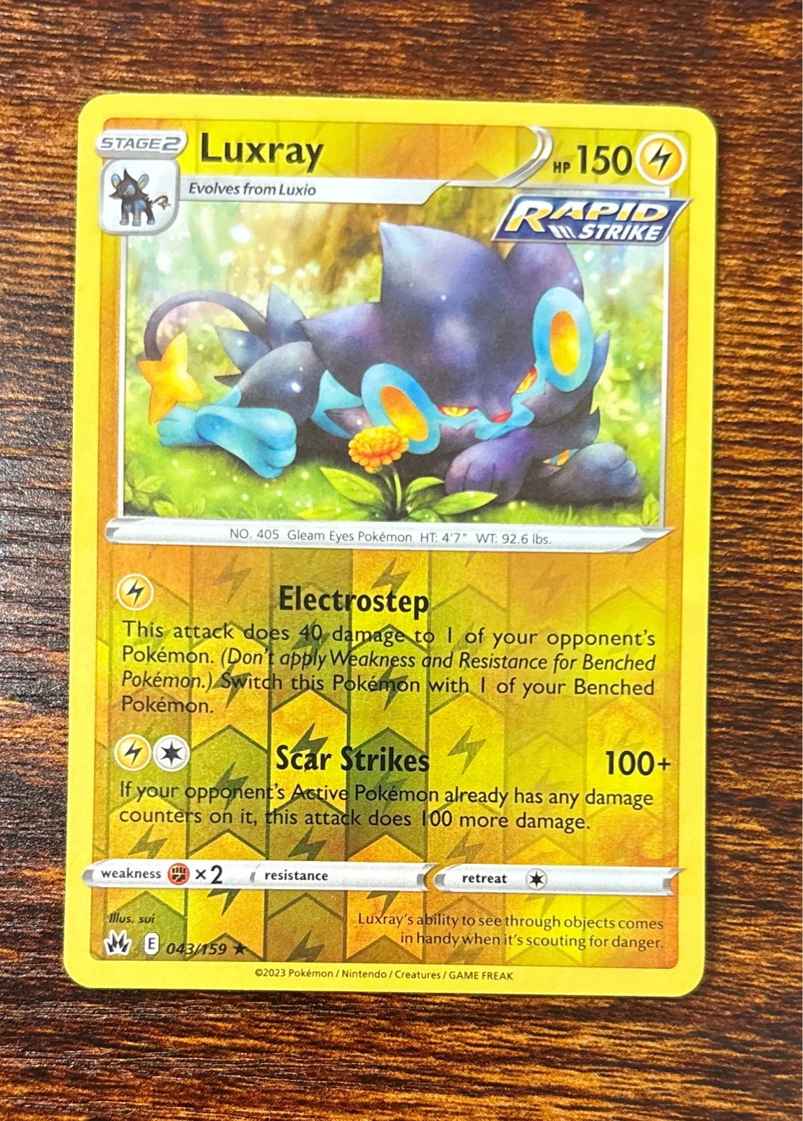 Luxray - Scarlet & Violet #043/159