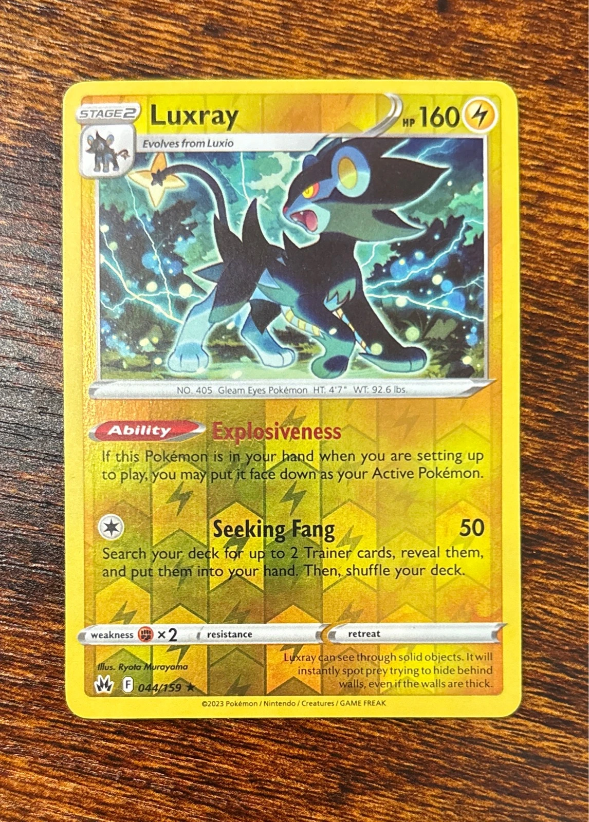 Luxray - Scarlet & Violet #044/159