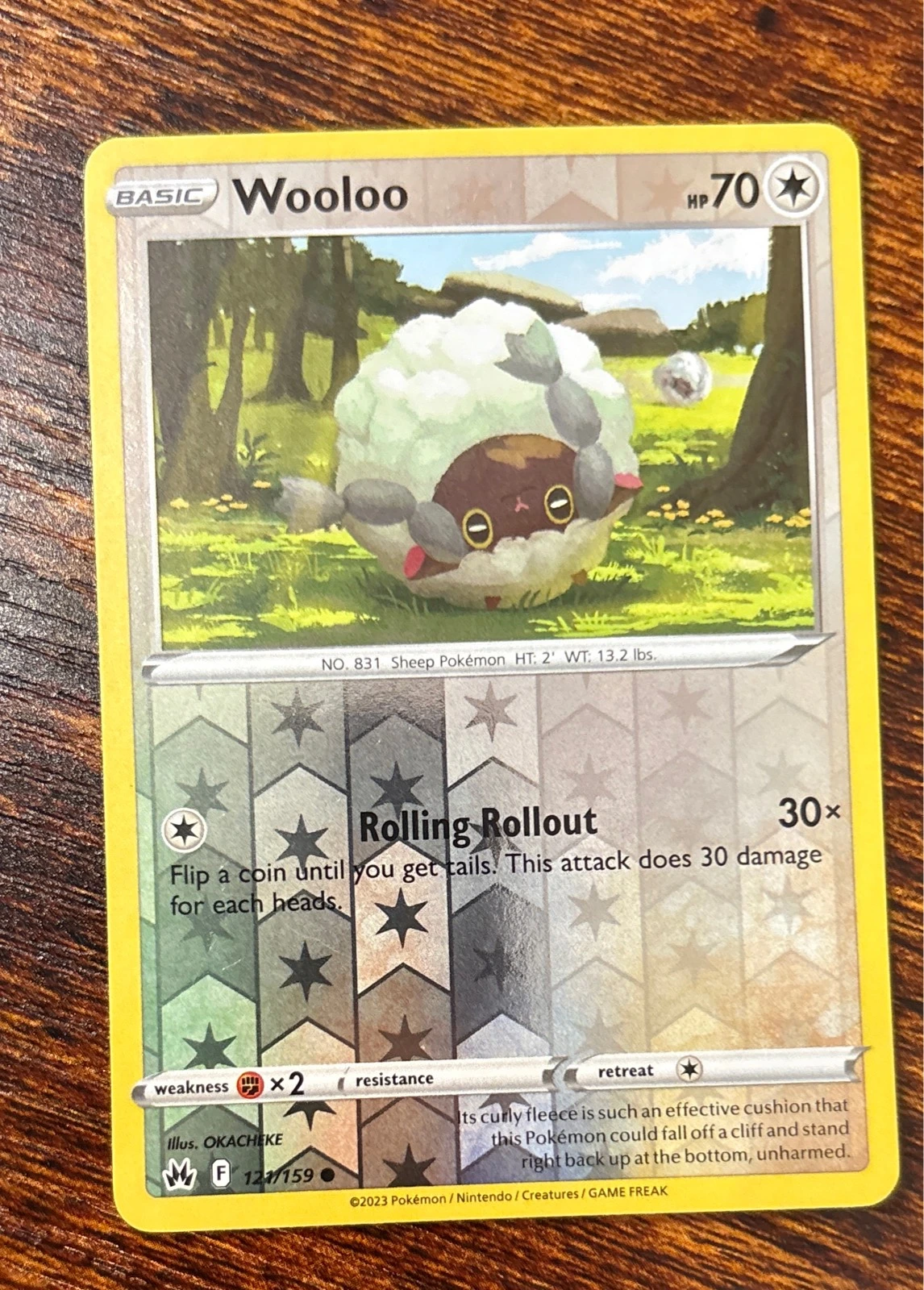 Wooloo - Scarlet & Violet #121/159
