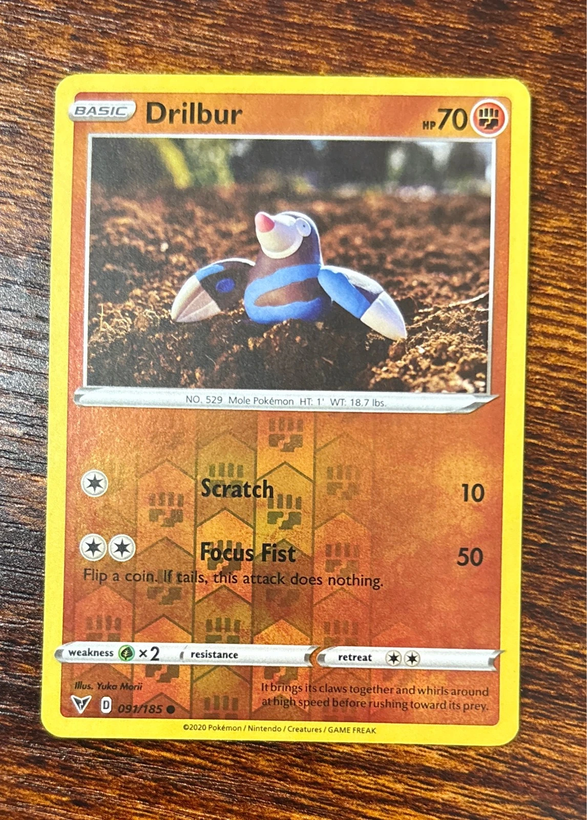 Drilbur - Vivid Voltage #091/185