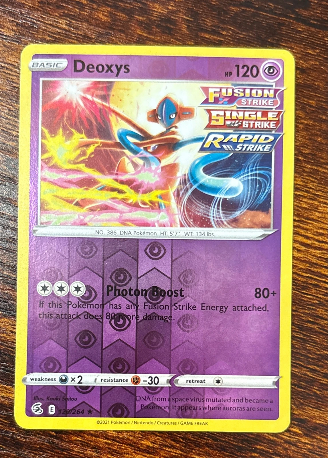Deoxys - Fusion Strike #120/264