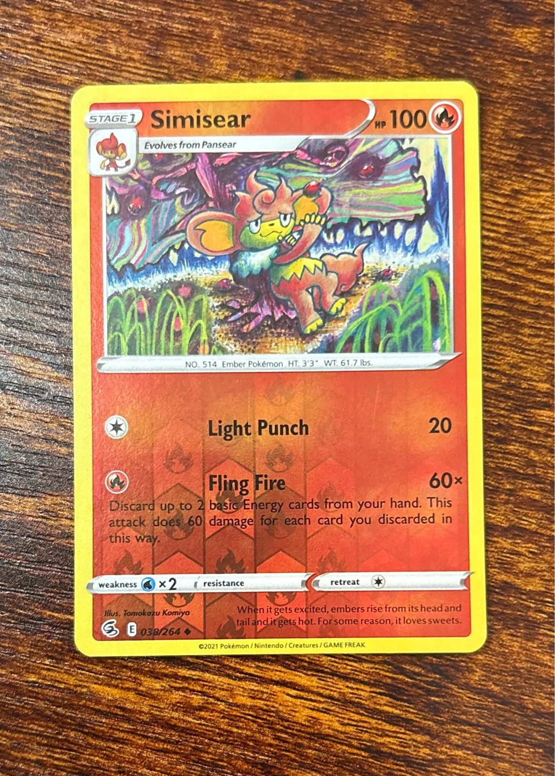 Simisear - Fusion Strike #038/264