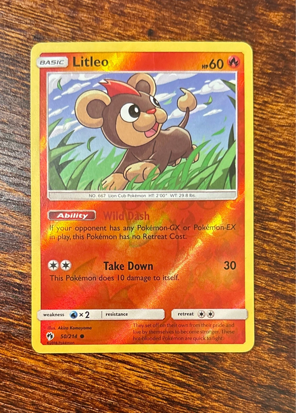 Litleo - Lost Thunder #50/214