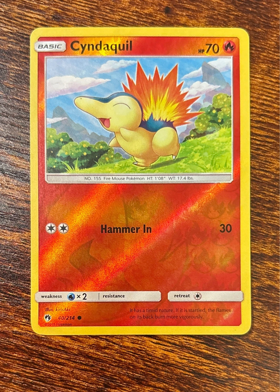 Cyndaquil - Lost Thunder #40/214