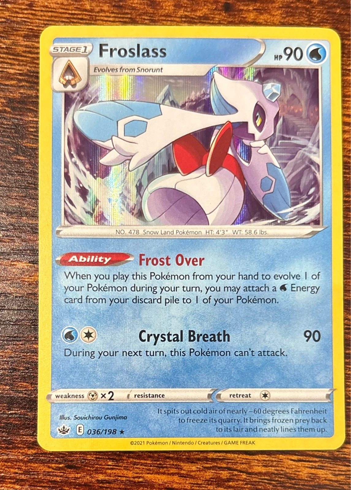 Froslass - Chilling Reign #036/198