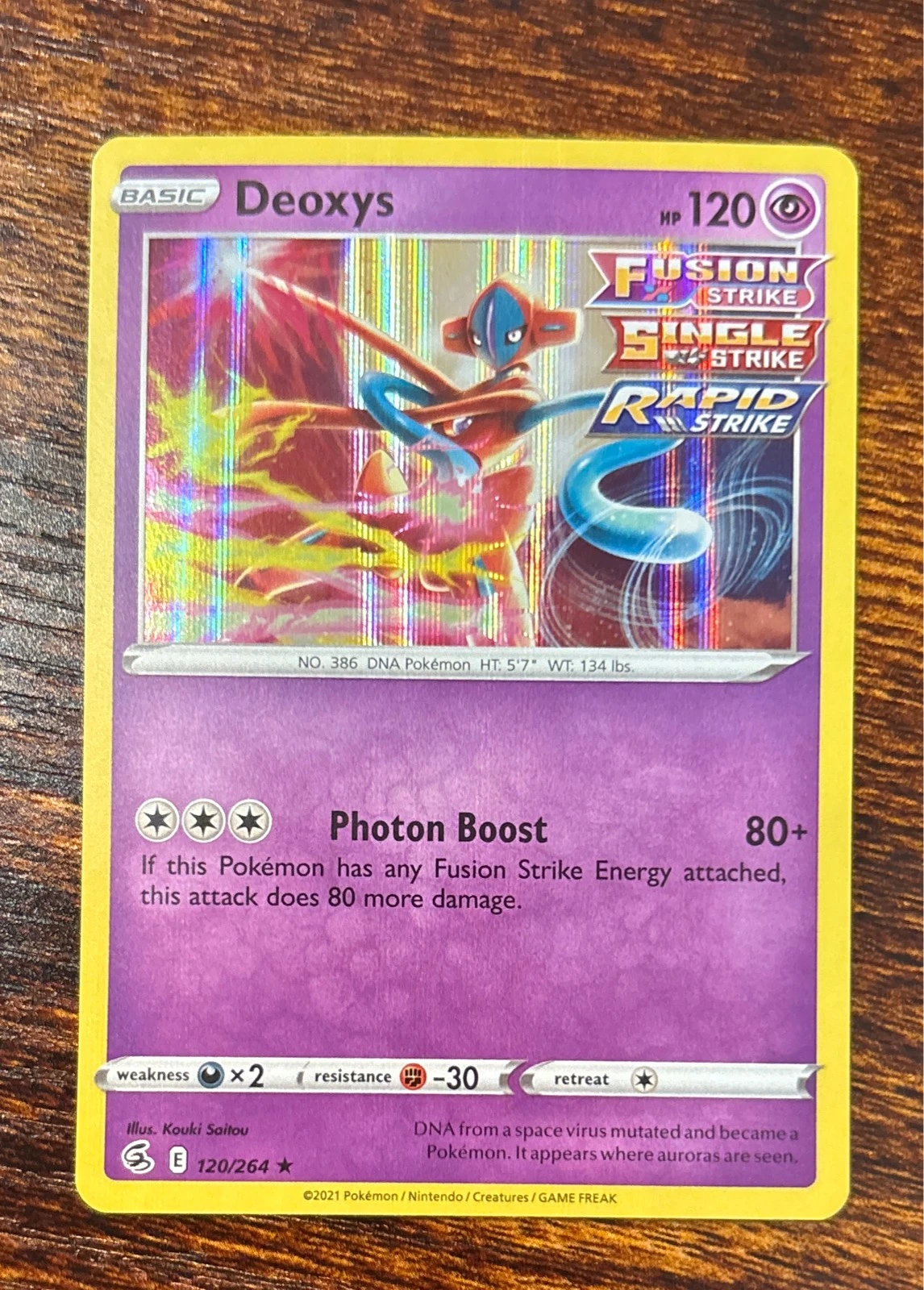 Deoxys - Fusion Strike #120/264