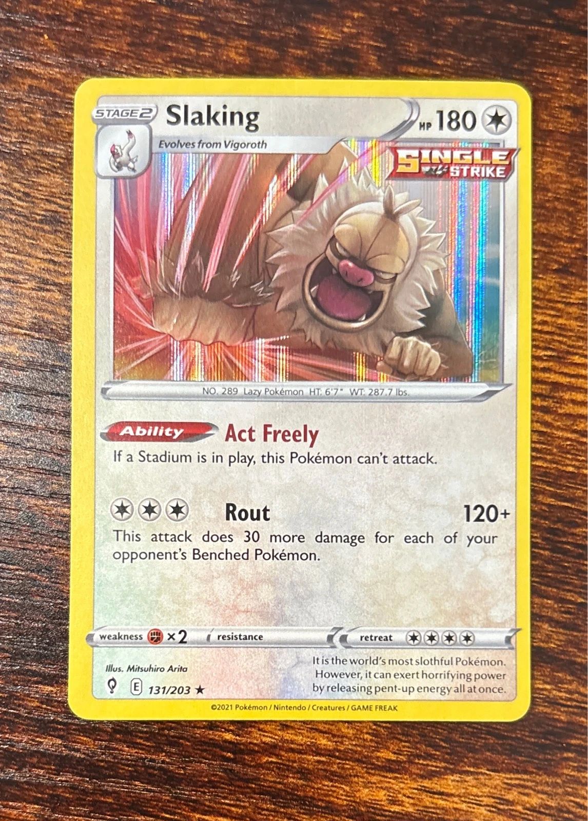 Slaking - Evolving Skies #131/203