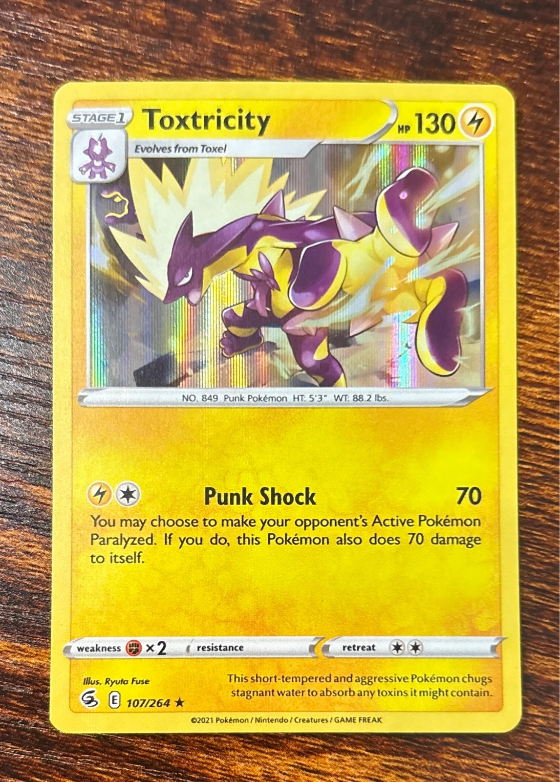 Toxtricity - Fusion Strike #107/264