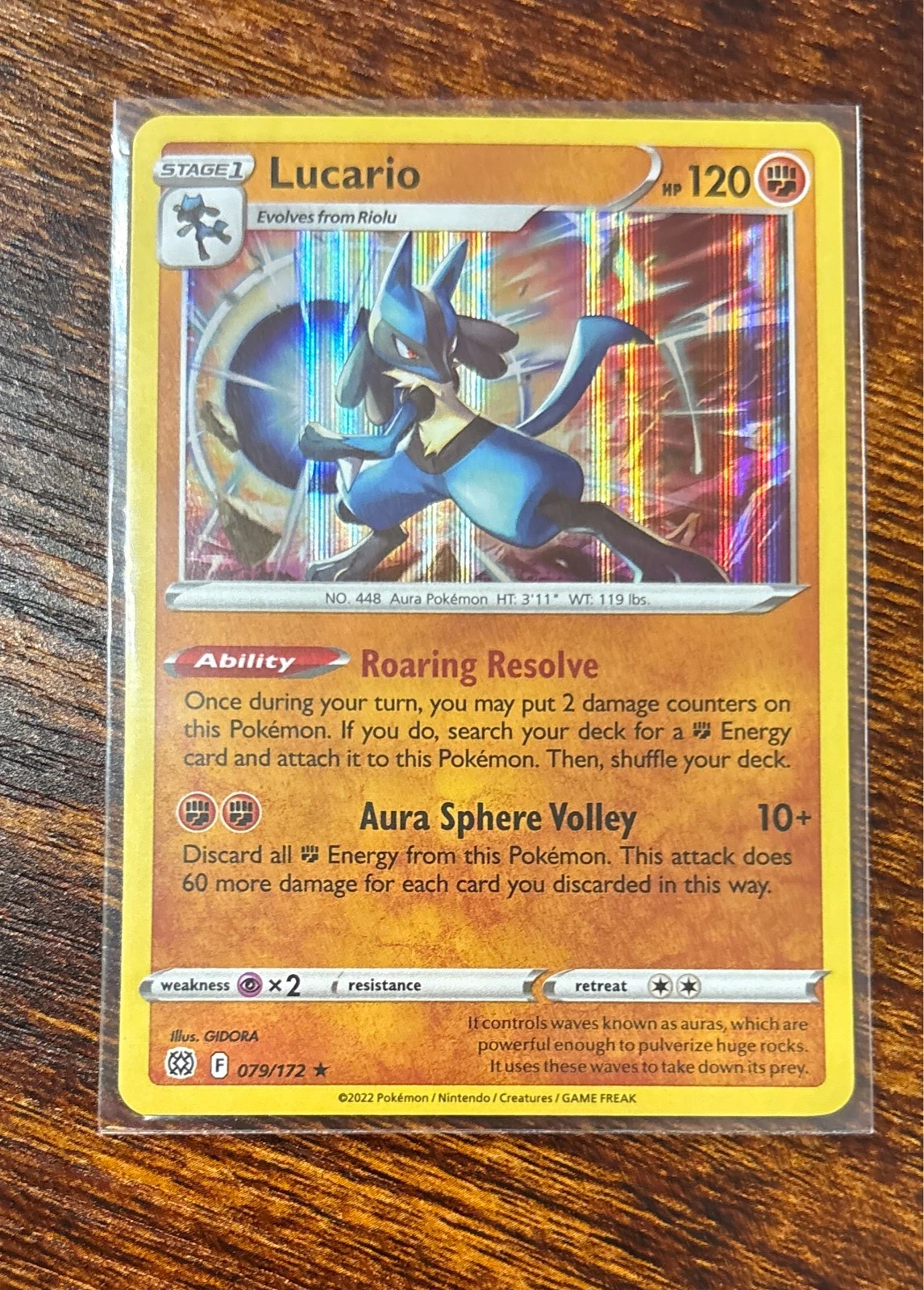 Lucario - Brilliant Stars #079/172