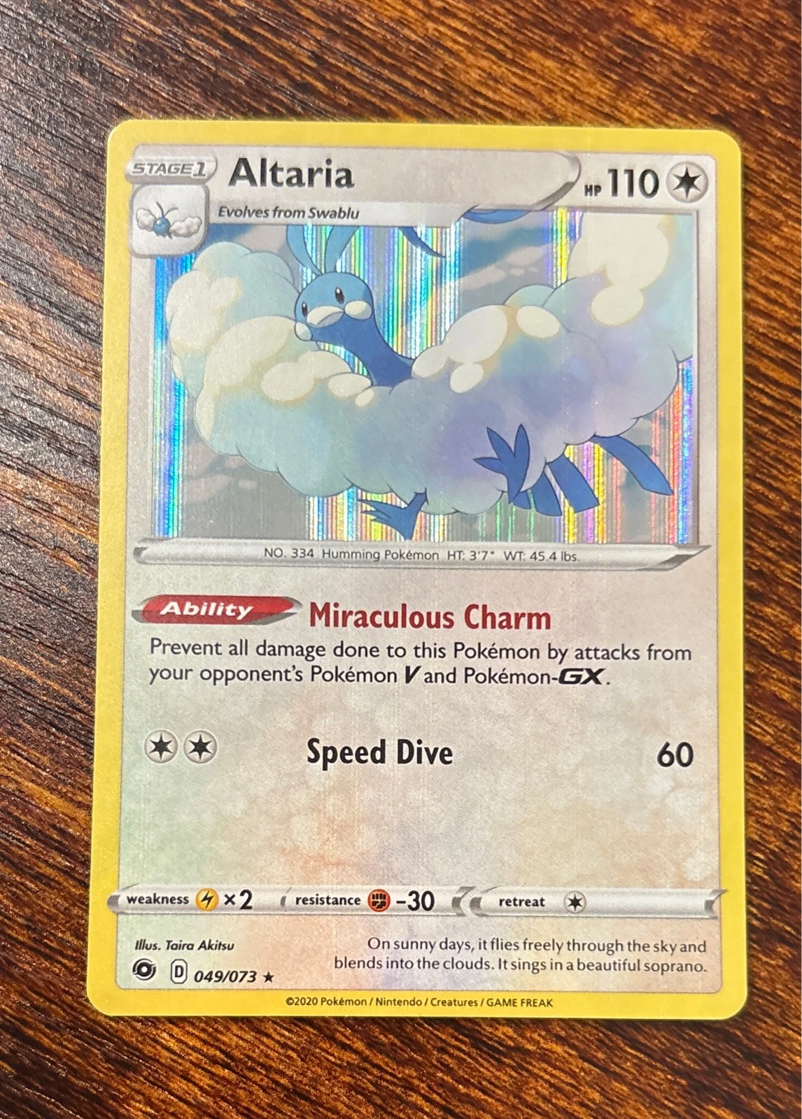Altaria - Champions Path #049/073