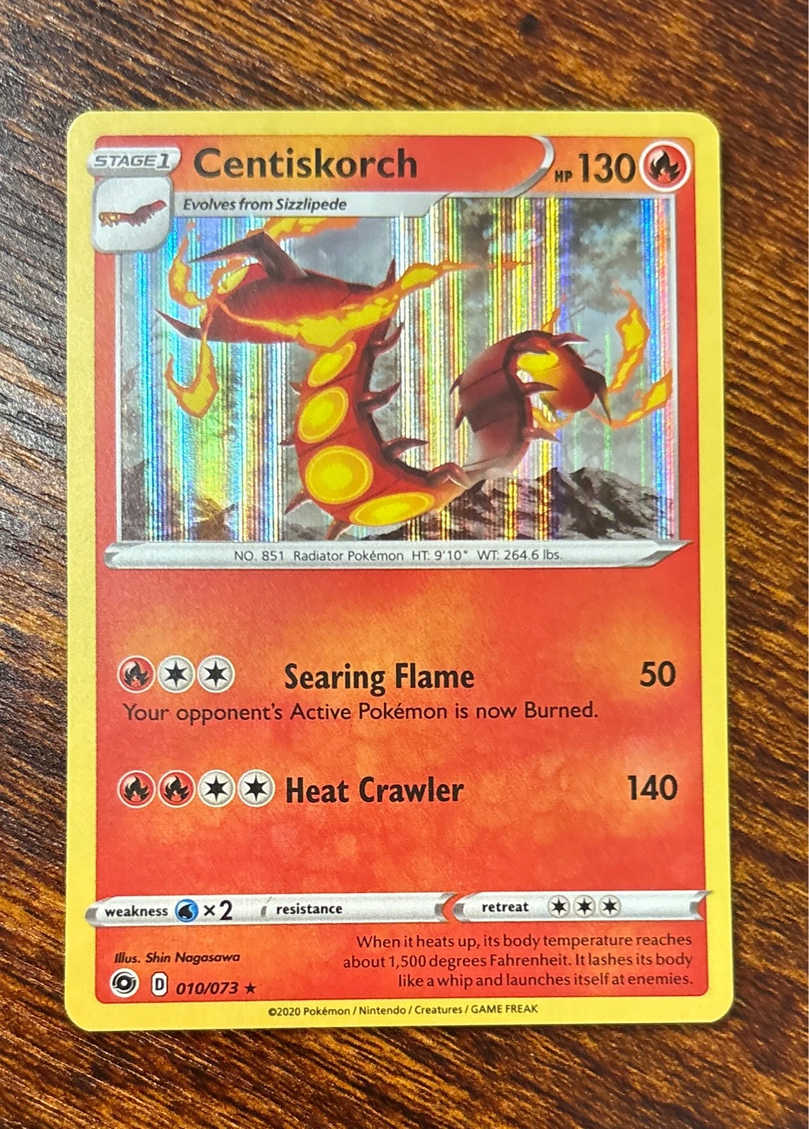 Centiskorch - Darkness Ablaze #010/073