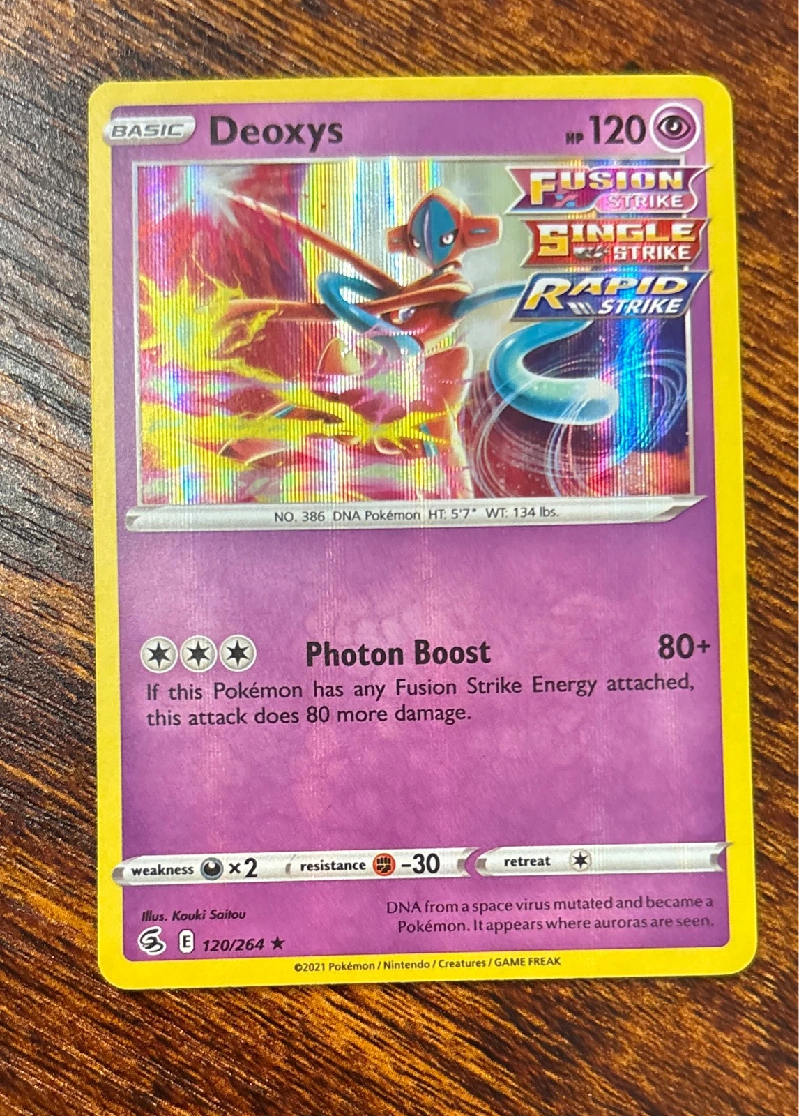 Deoxys - Fusion Strike #120/264