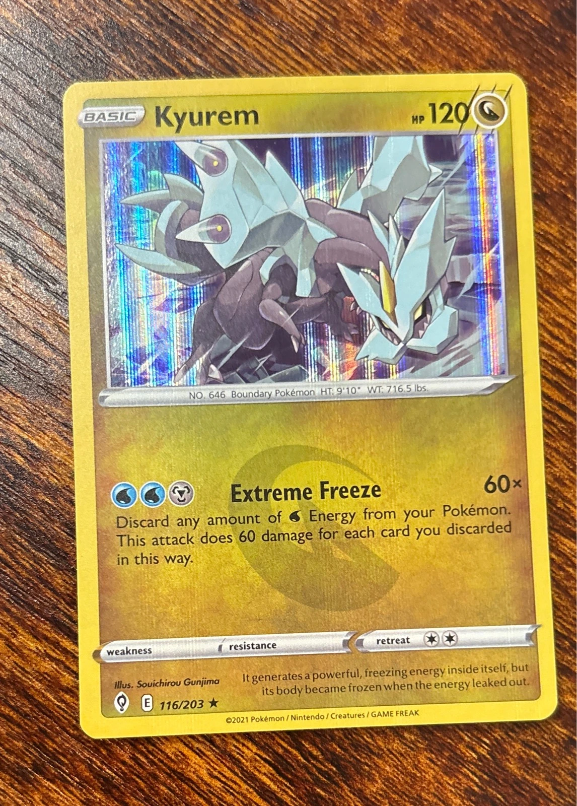 Kyurem - Evolving Skies #116/203