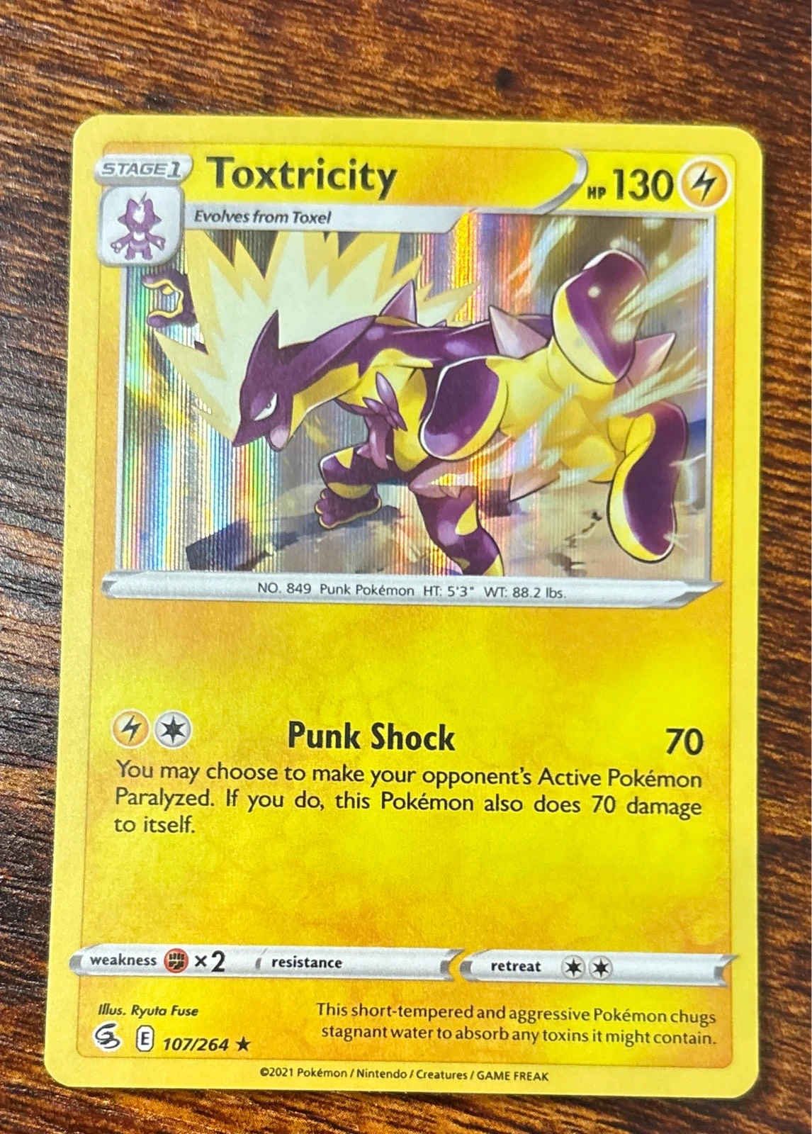 Toxtricity - Fusion Strike #107/264